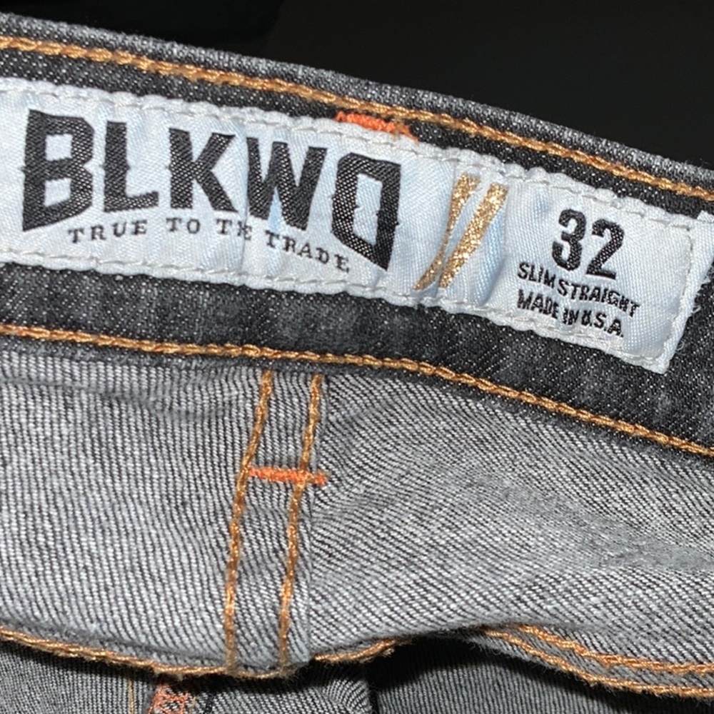 BLKWD Slim-Straight Stretch Denim Jeans